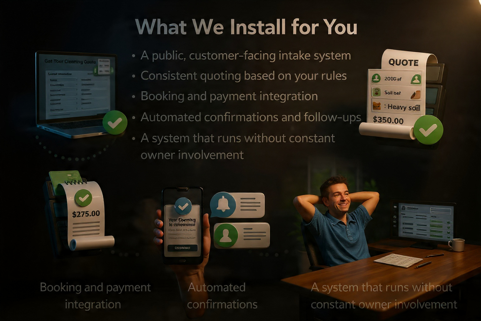 We install for you highlights